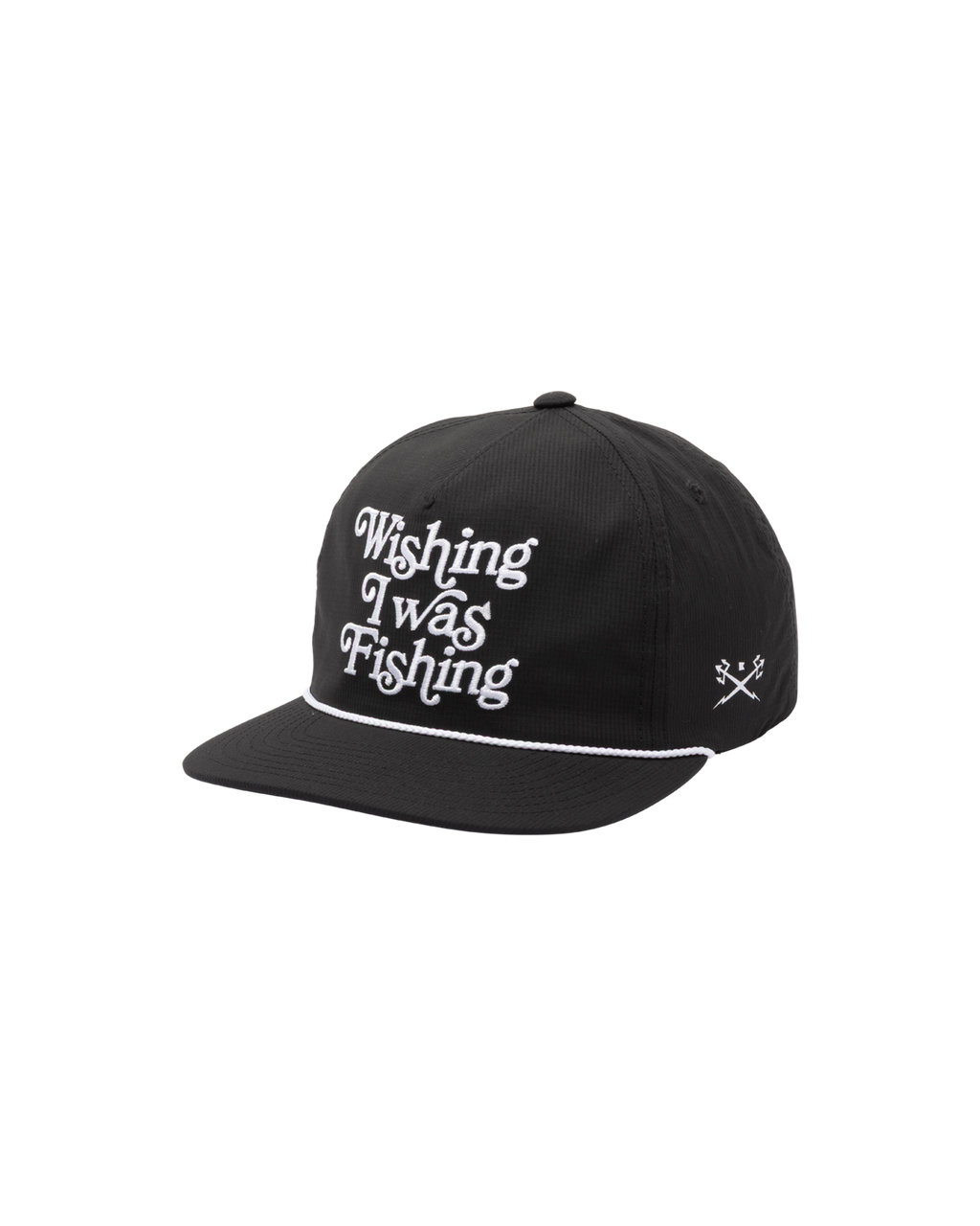 Dark Seas Wishin Nylon Hat Black