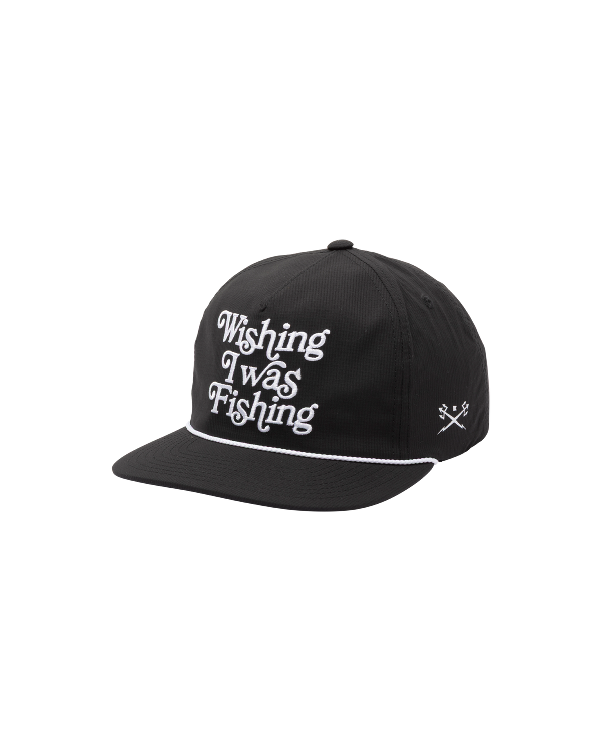 Dark Seas Wishin Nylon Hat Black