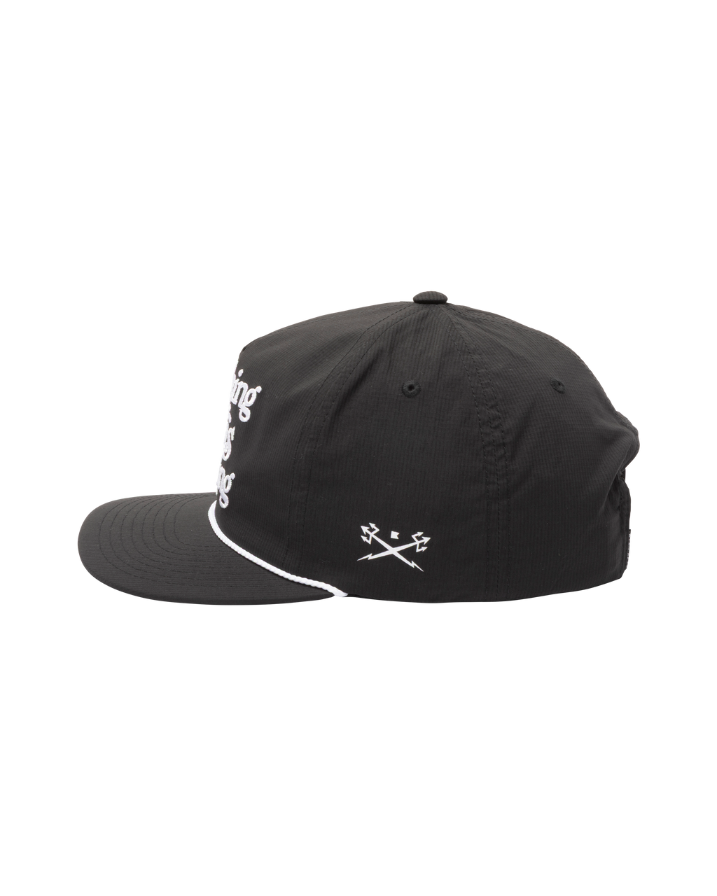 Dark Seas Wishin Nylon Hat Black