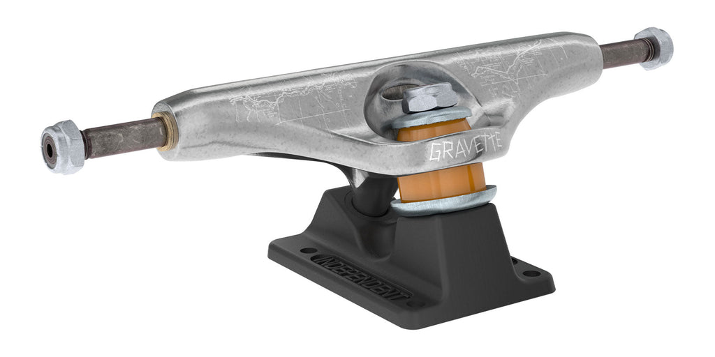 Independent 144 Stage 11 Hollow David Gravette Pro Truck Silver/Black