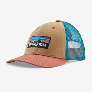 Patagonia P-6 Logo LoPro Trucker Hat Grayling Brown