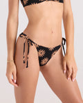 Volcom Bright & Sol Tie Chikini Black