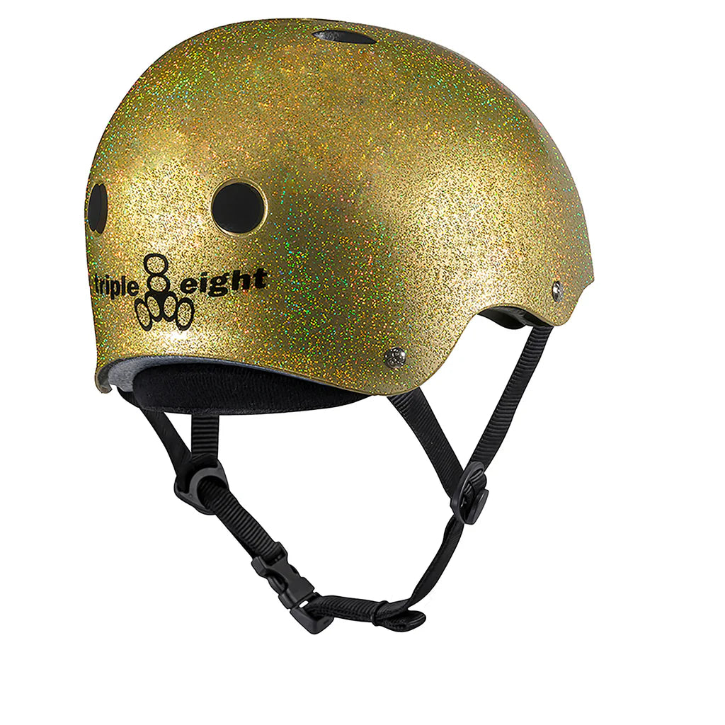 Deep Cover Helmet Gold Glitter