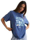 Rhythm Island Oversized T-Shirt Indigo