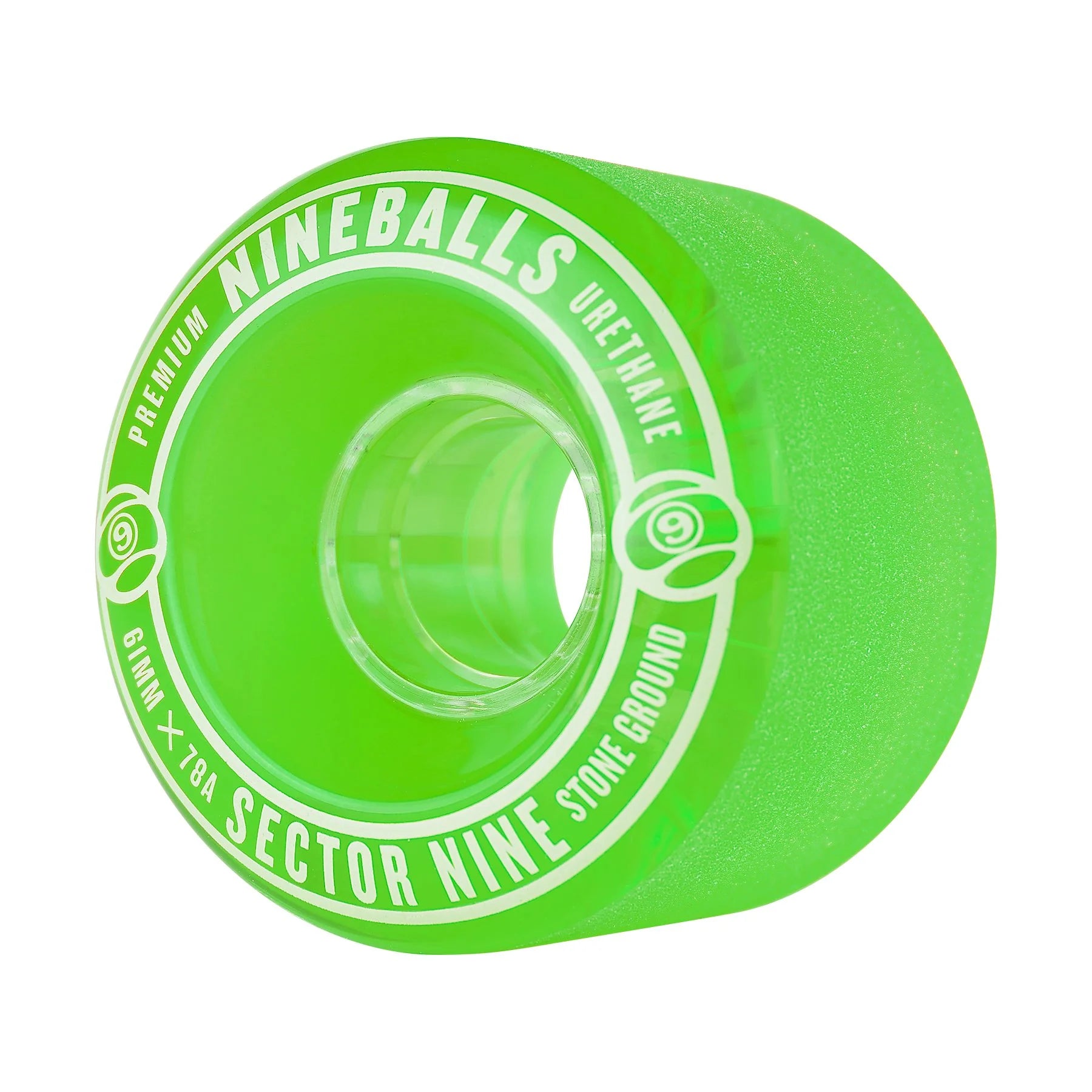 Sector 9 61mm 78a Nineball Wheel Green