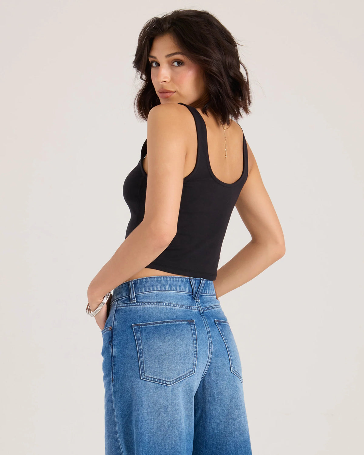 Volcom Hot Girl Corset Top Black