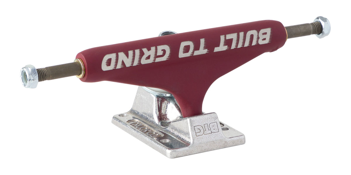159 Stage 11 BTG Speed Burgundy Silver Standard Trucks