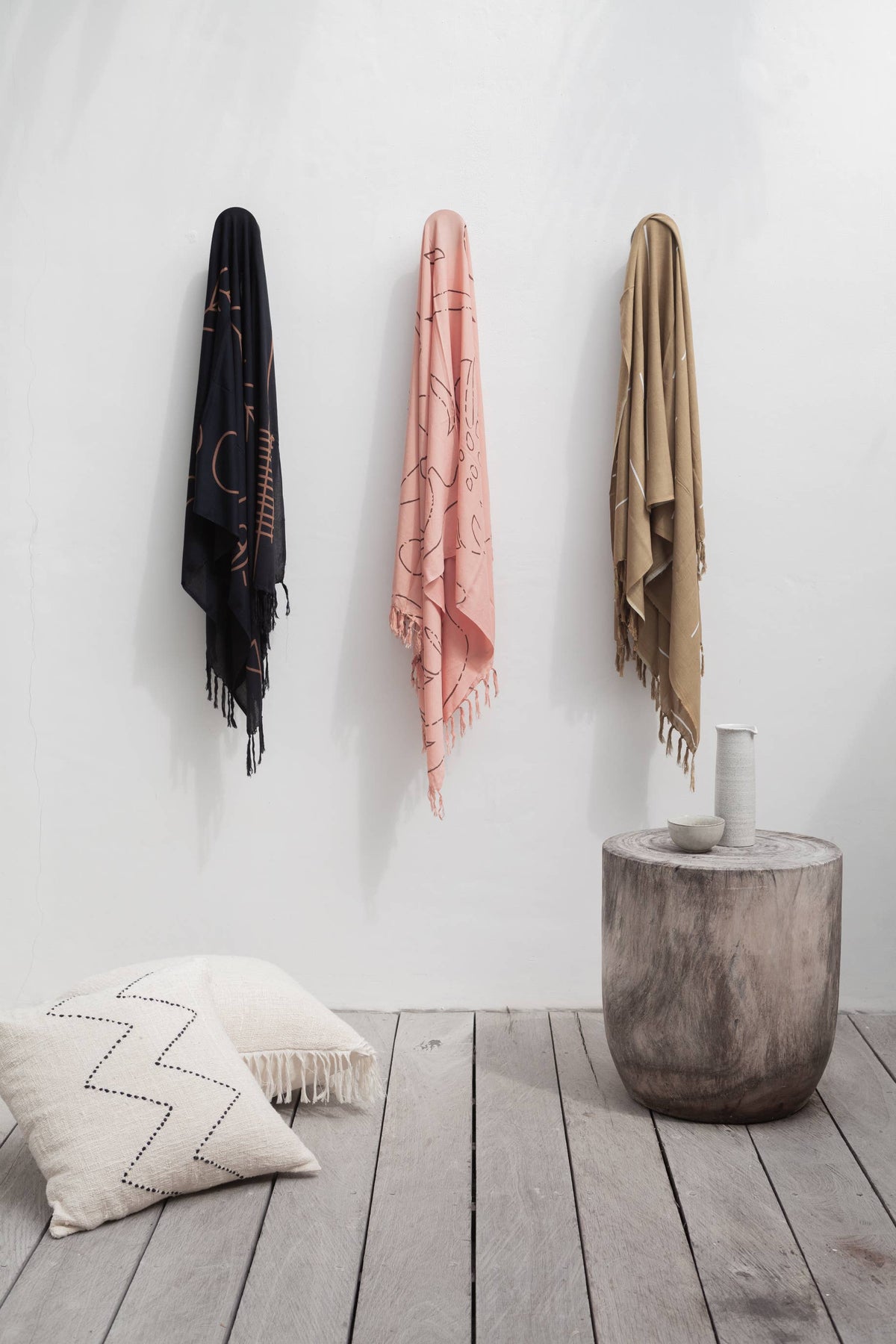 Abstract Tapestry: Dusty Rose