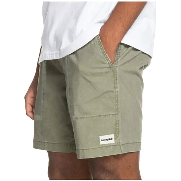 TCSS All Day Canvas Short Green/Fatigue