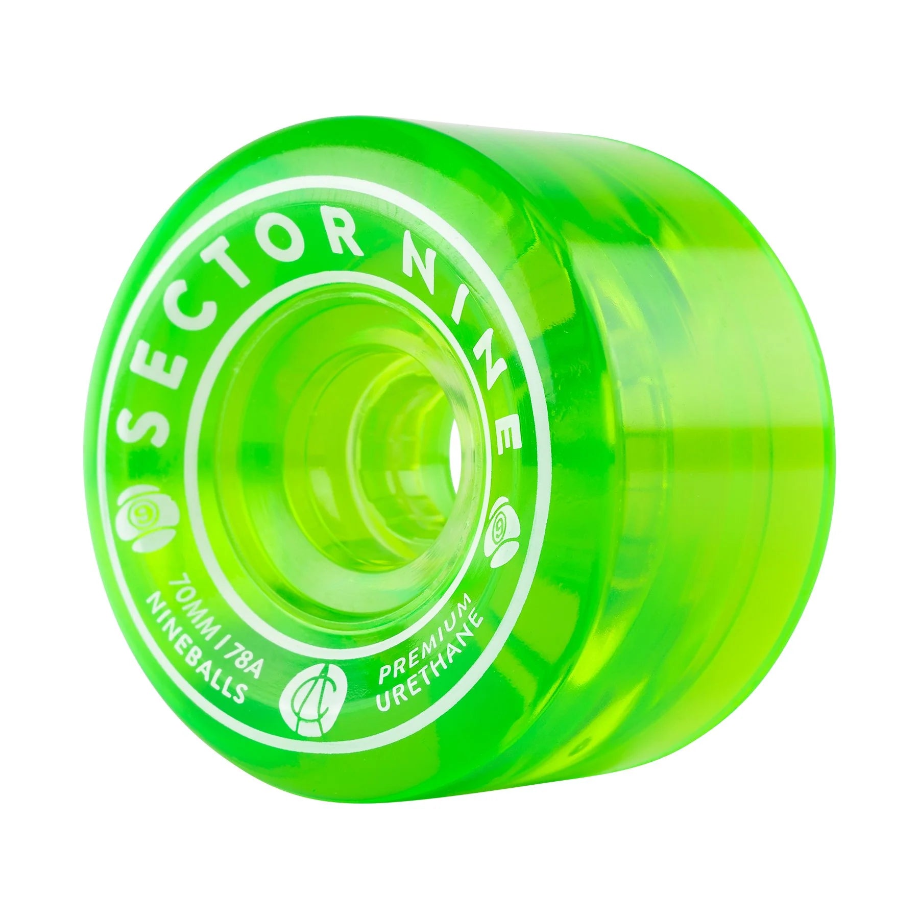 Sector 9 70MM 78a Nineball Wheel Green