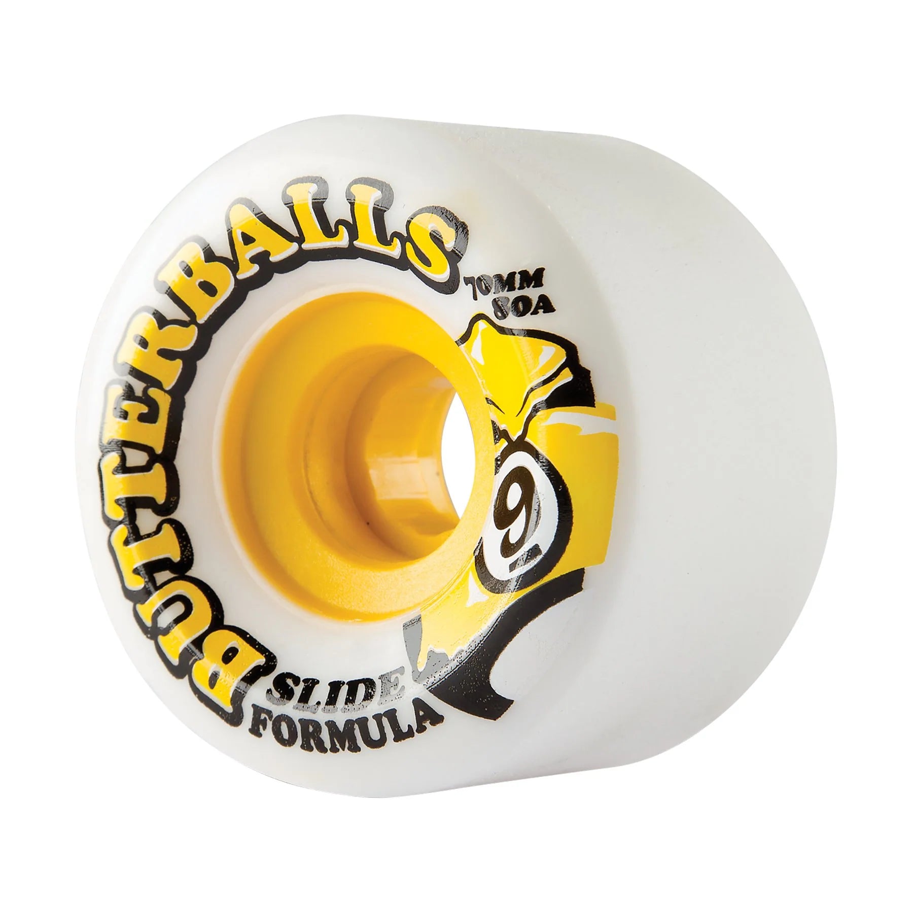 Sector 9 70MM 80A Butterball Wheels White