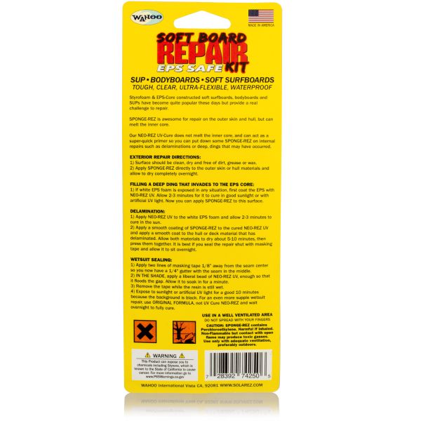 Solarez Soft Board Repair Kit - EPS Safe !