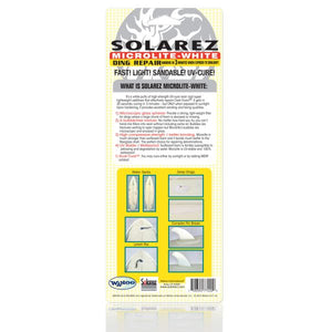 Solarez Polyester Microlite Ding Repair 2oz Tube (Lightweight, Sandable Filler)