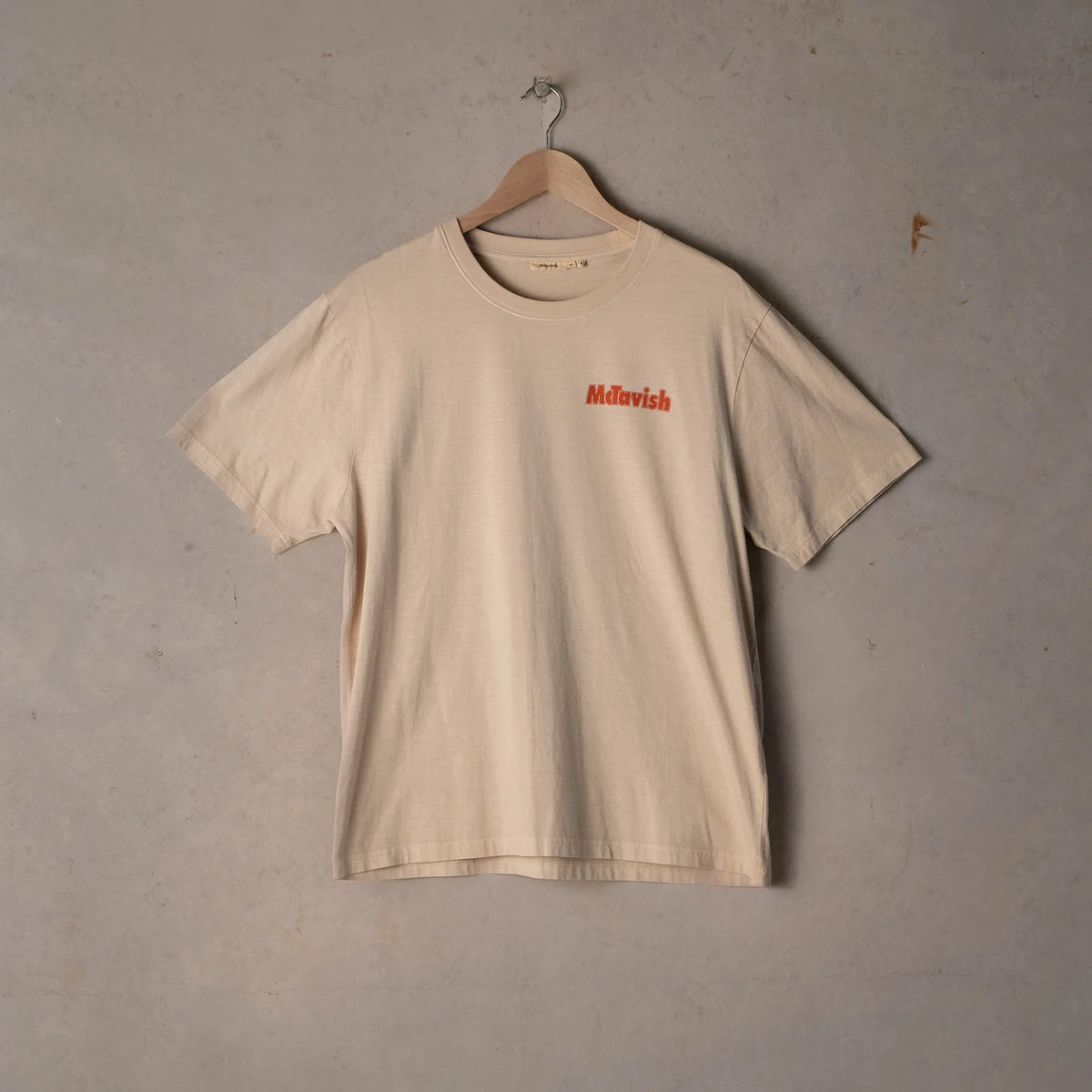 Mctavish - Glassers Tee by Schuyler Beecroft Light Tan