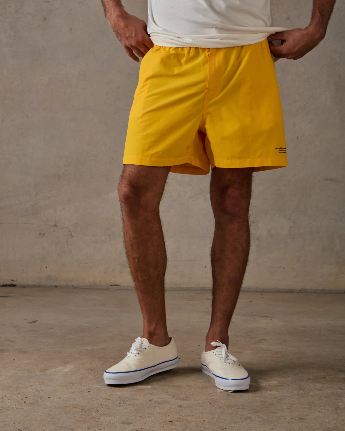 Mctavish - Land Swim Short Yellow