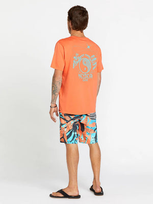 Volcom Waterside Floral Stoney Trunks - Tigerlilly