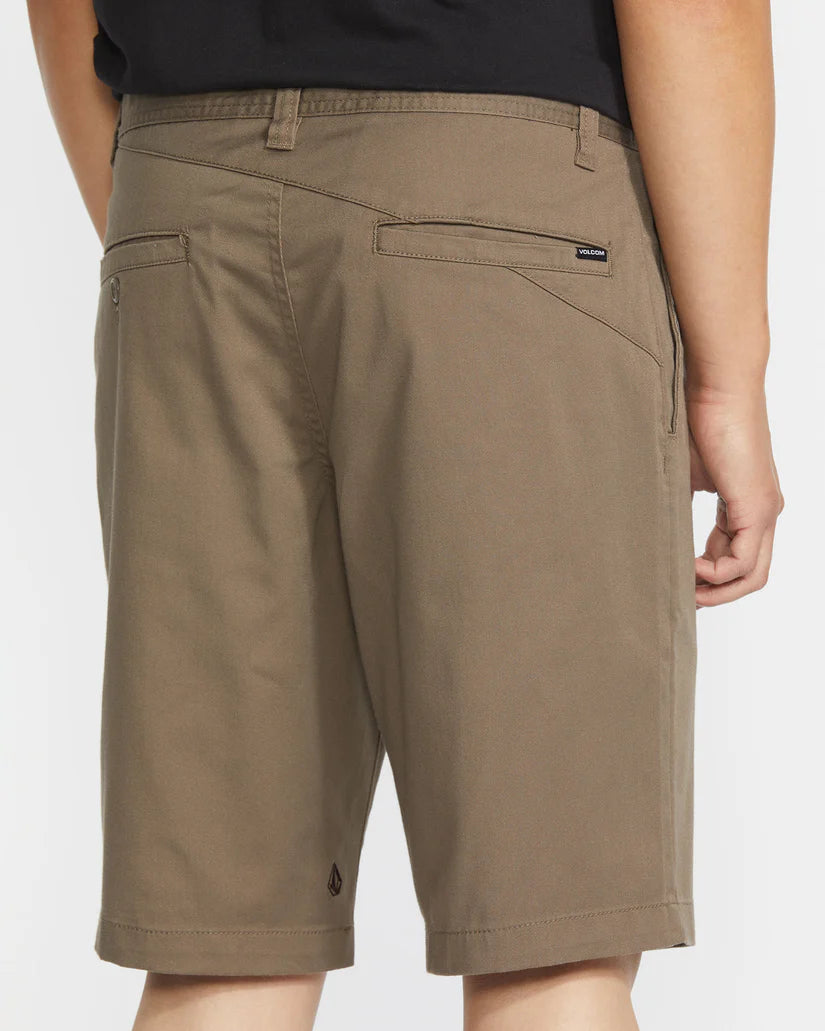 Volcom Frickin Modern Stretch Short - Mushroom