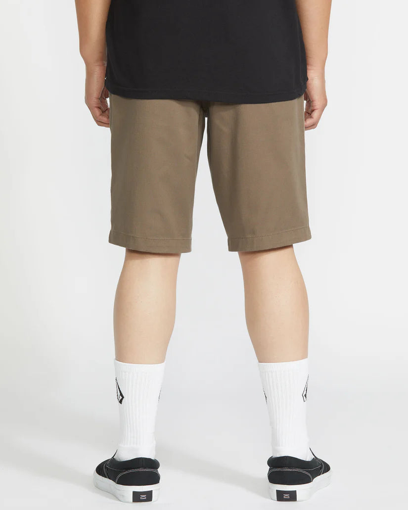 Volcom Frickin Modern Stretch Short - Mushroom