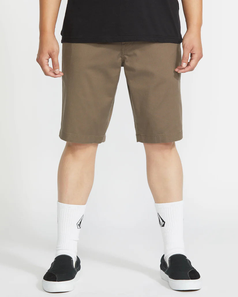Volcom Frickin Modern Stretch Short - Mushroom