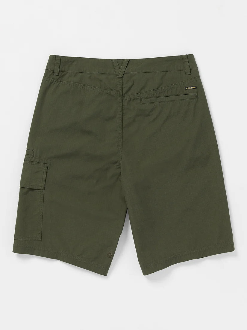 Volcom Grand Fang Cargo Short - Squadron Green
