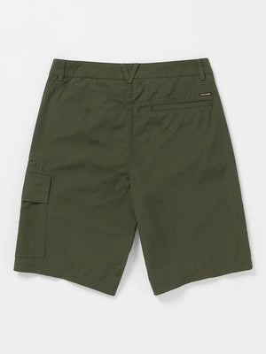 Volcom Grand Fang Cargo Short - Squadron Green