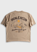 Iron & Resin Amphibious Supply Goods Pocket Tee Beige