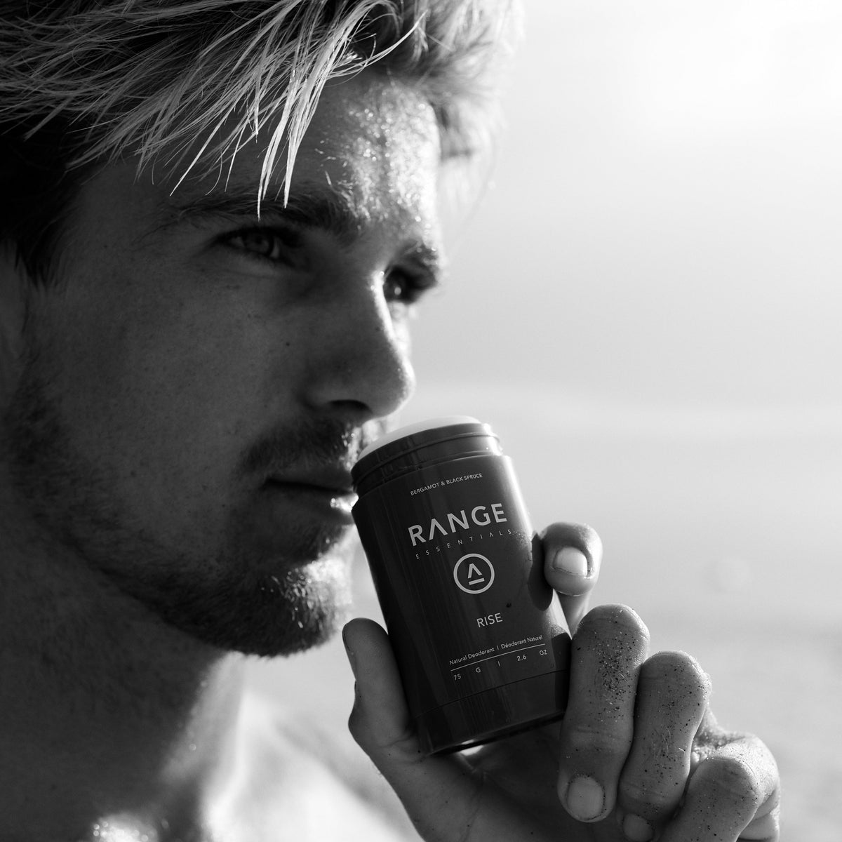 Range Essentials Rise Deodorant Bergamot & Black Spruce - SantoLoco Hawaii
