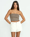 Volcom Strait Up Short White