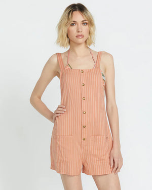 Volcom Stone Strut Romper SNDBRN