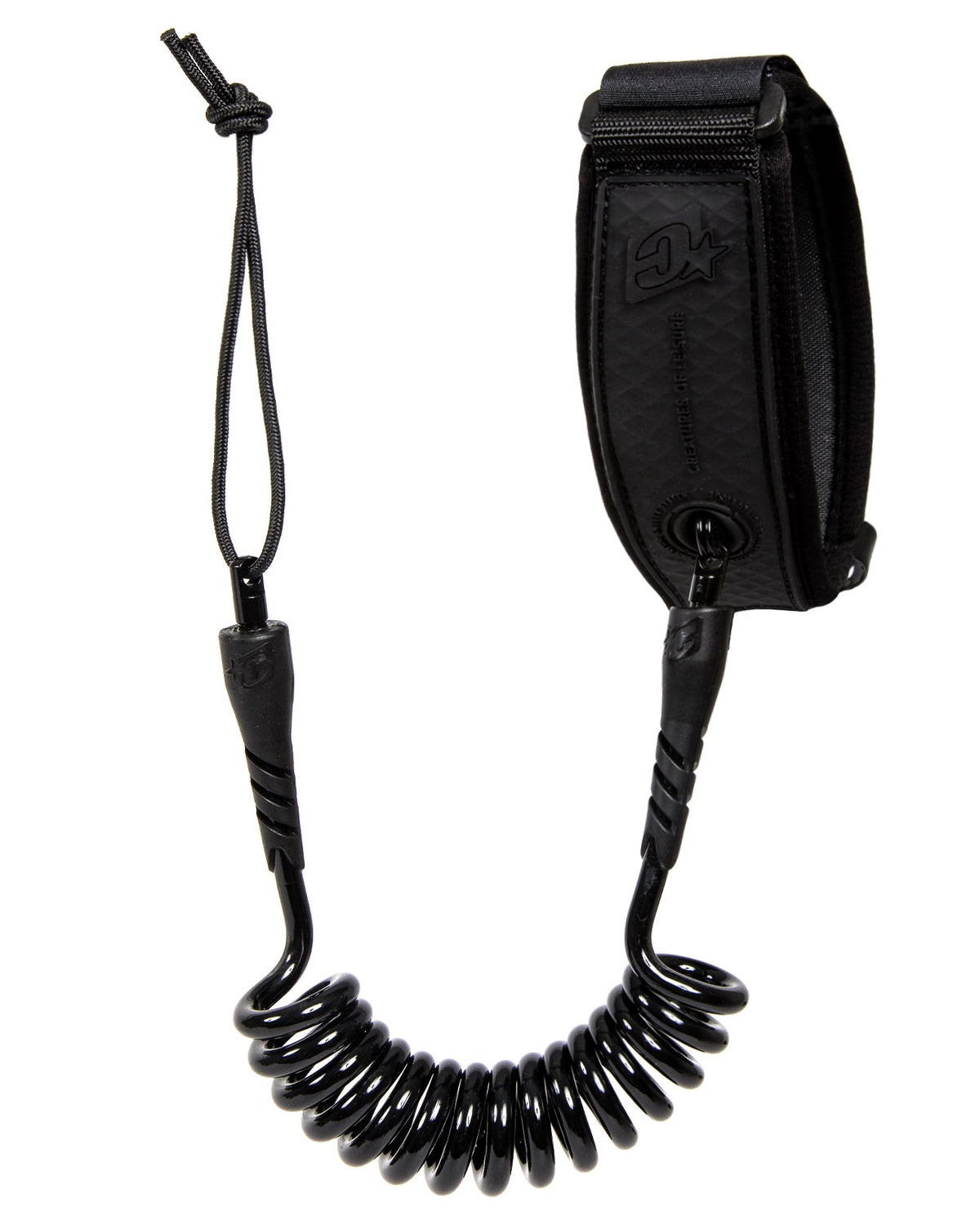 Creatures Reliance Bodyboard Bicep Leash Small Black