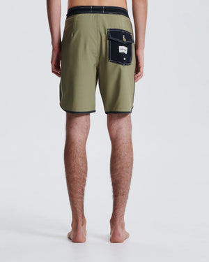 TCSS Gunnie 20" Scallop Boardshort Green