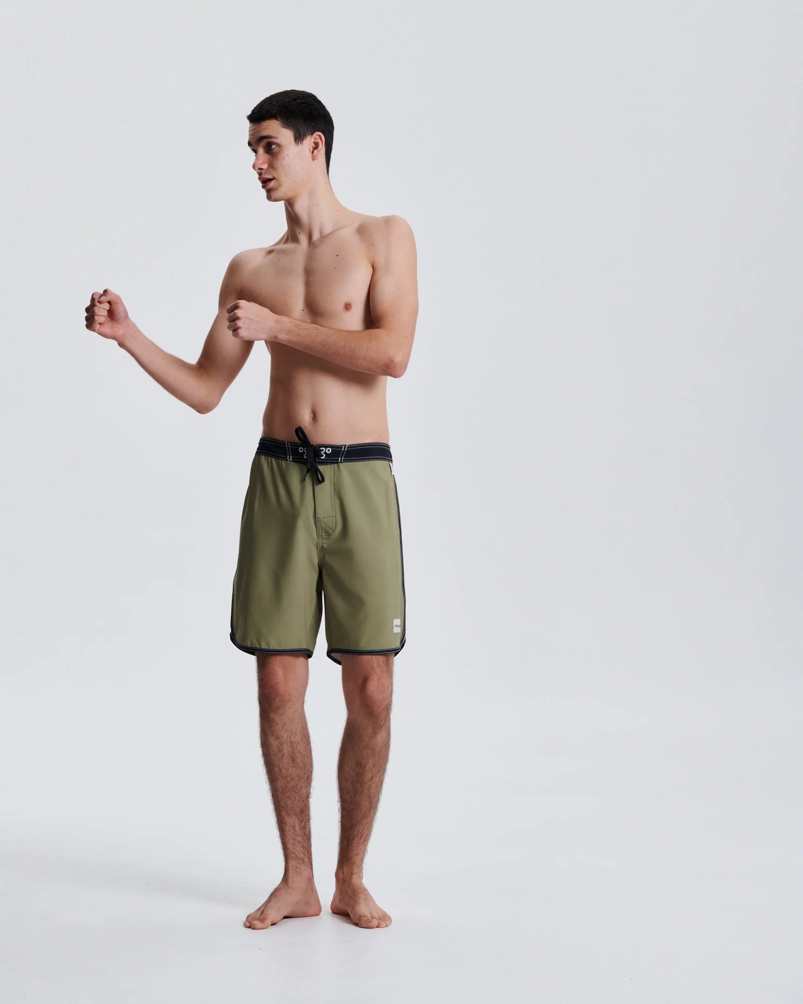 TCSS Gunnie 20" Scallop Boardshort Green