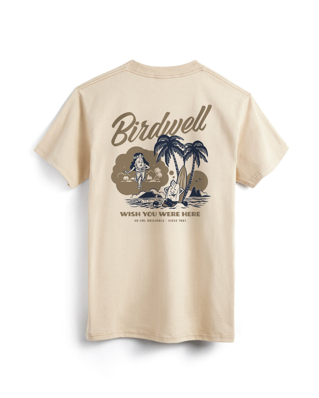 Birdwell Daydreamin' Birdie T-Shirt - Cream