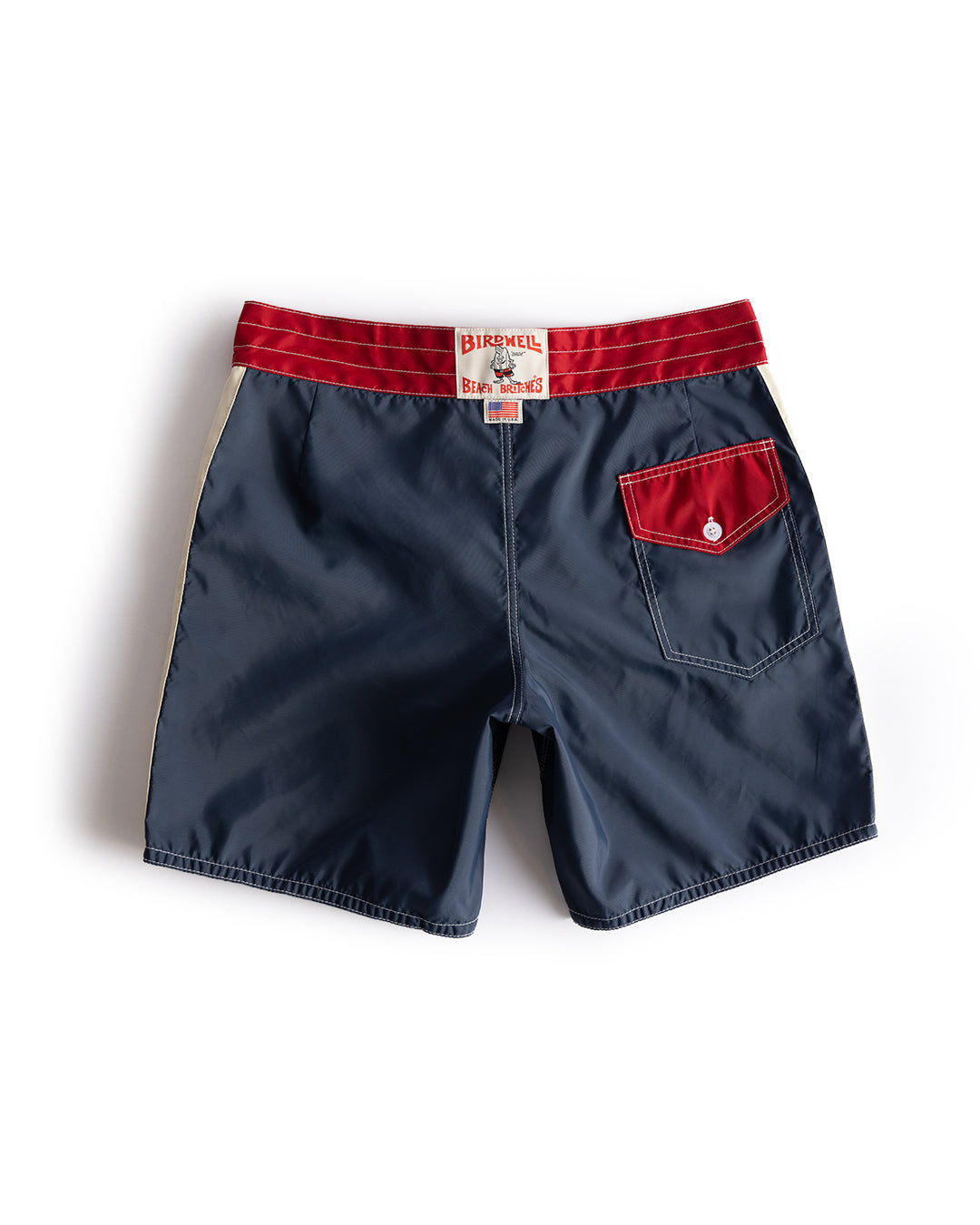 Birdwell 300 Legend Boardshorts - Navy/Red/Bone - view 2