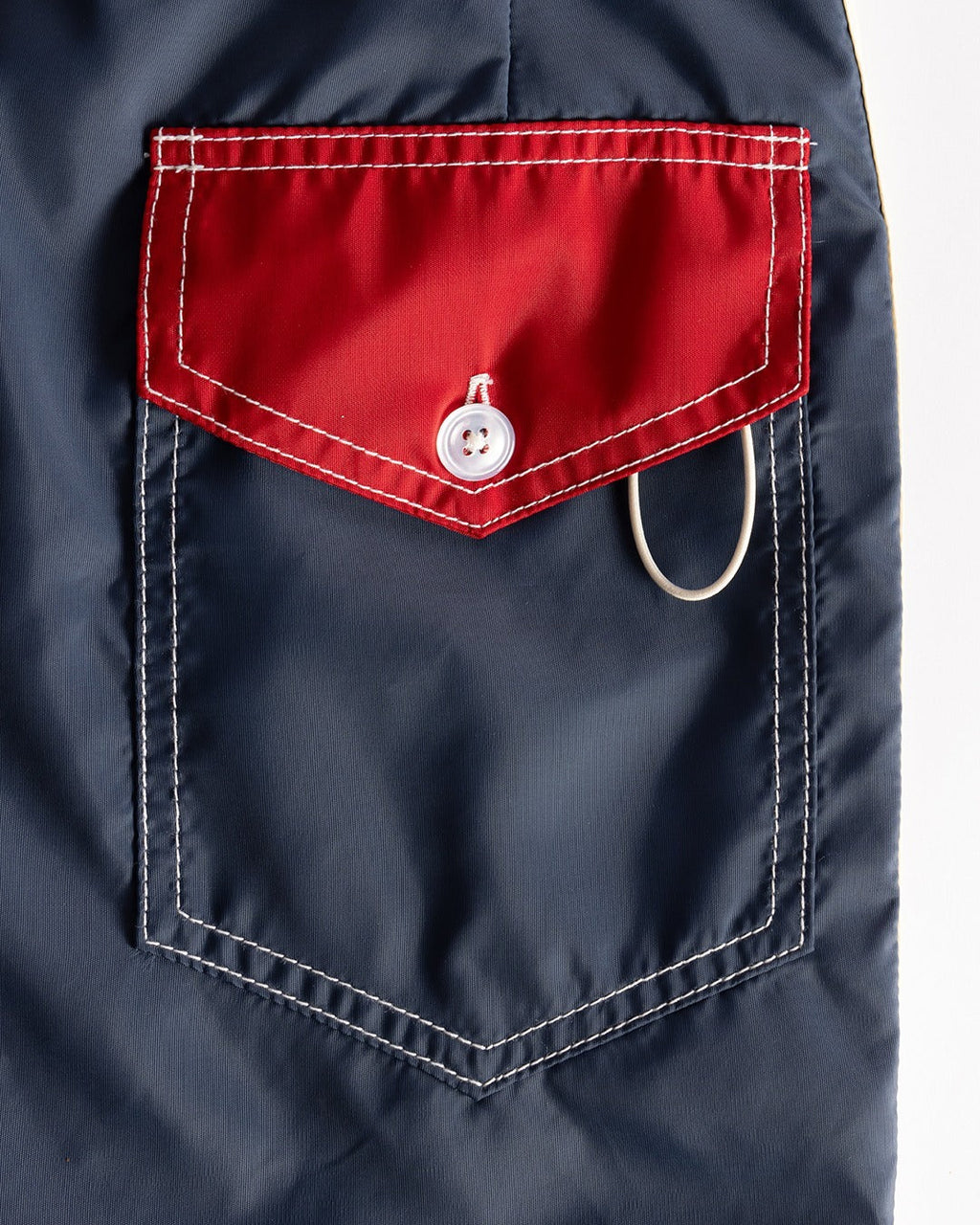 Birdwell 300 Legend Boardshorts - Navy/Red/Bone - view 5