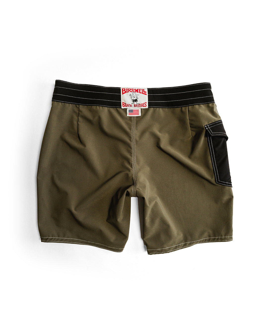 Birdwell 808 Powerbird Boardshorts - Dark Olive/Black - view 2
