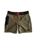 Birdwell 808 Powerbird Boardshorts - Dark Olive/Black