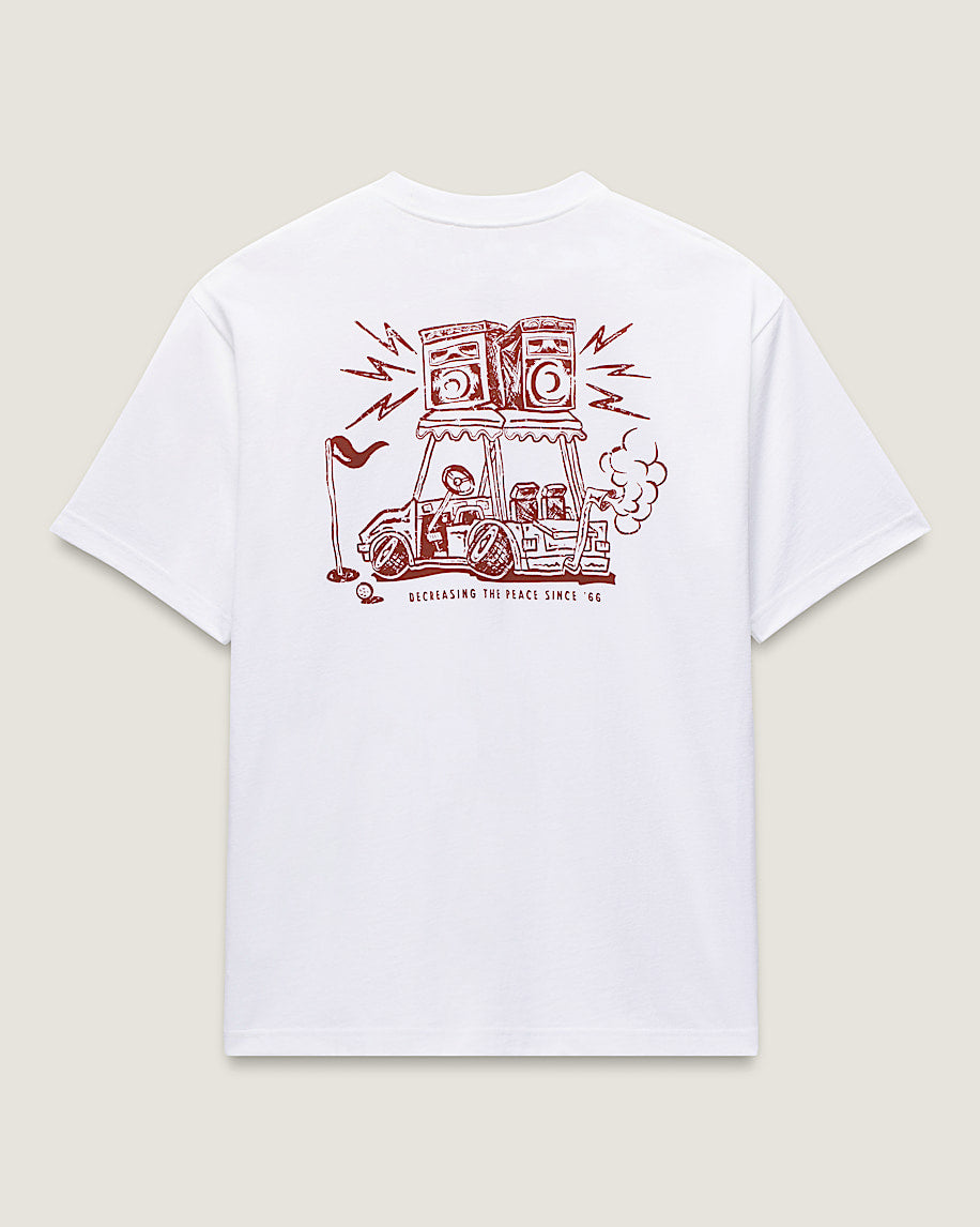 Vans Boom Cart SS Tee White