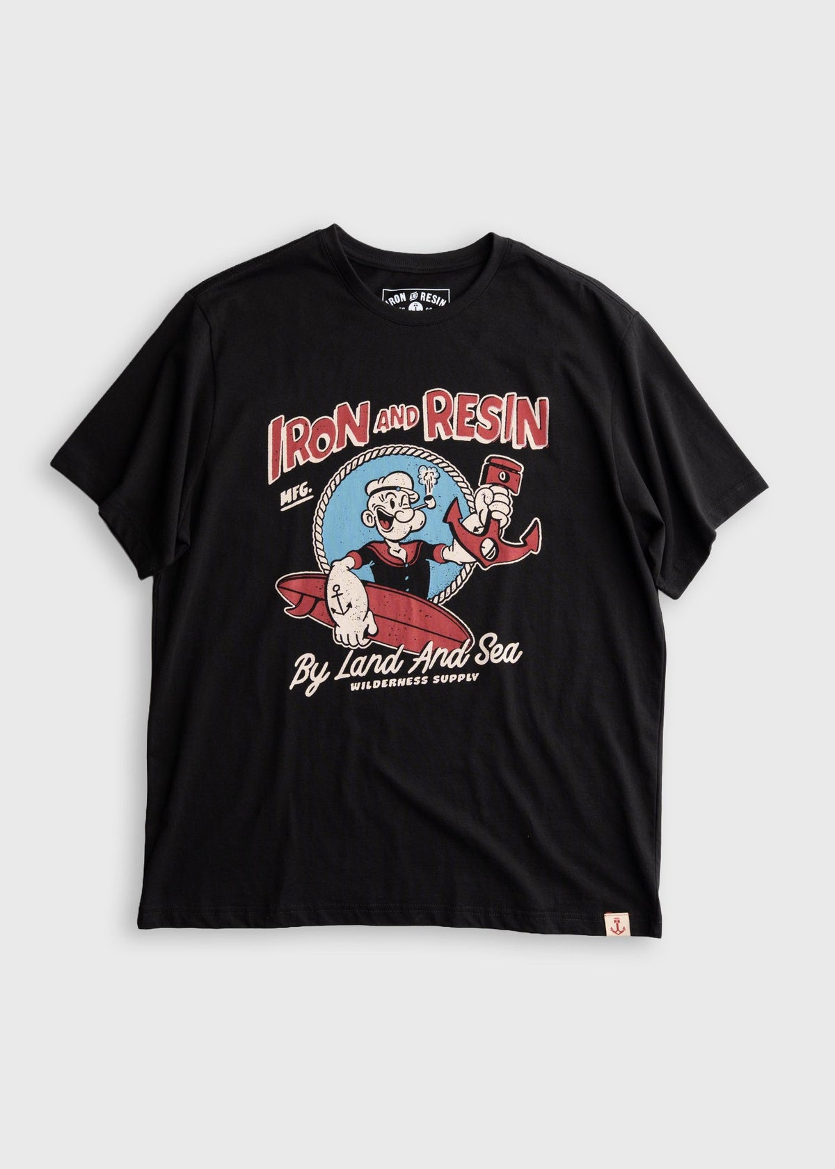 Iron & Resin By Land and By Sea Tee Black