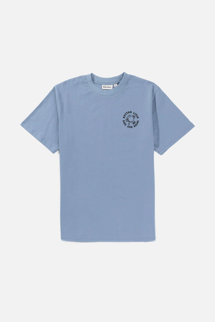 Rhythm Rise And Shine SS T-Shirt Sea Blue