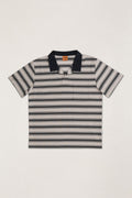 Rhythm Vintage Stripe Havana Polo Moonrock