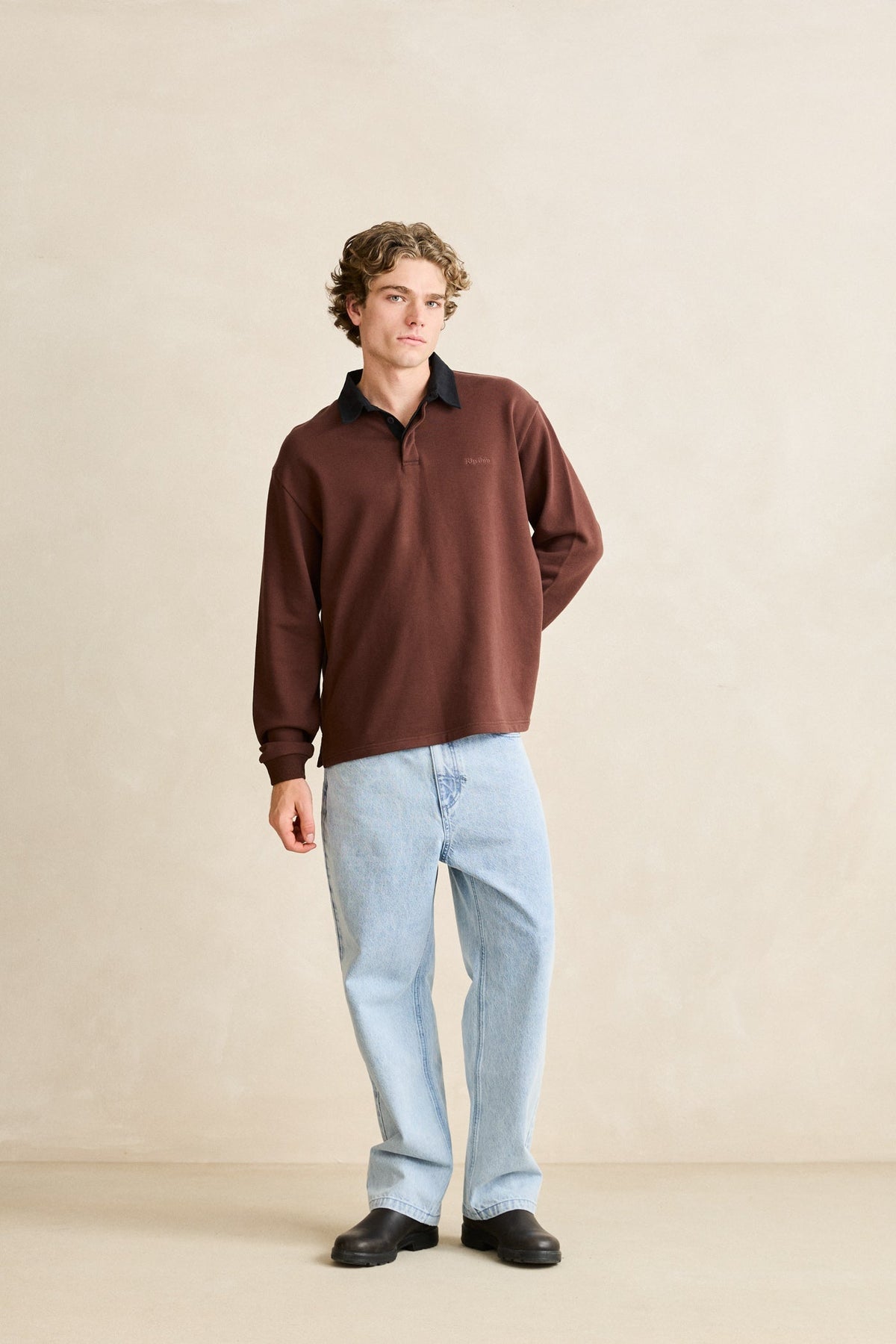 Rhythm Relaxed Heavywash Jean Light Blue