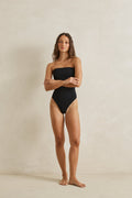 Rhythm Tidewave Strapless One Piece Black
