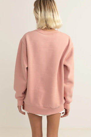 Rhythm Classic Brand Fleece Rose