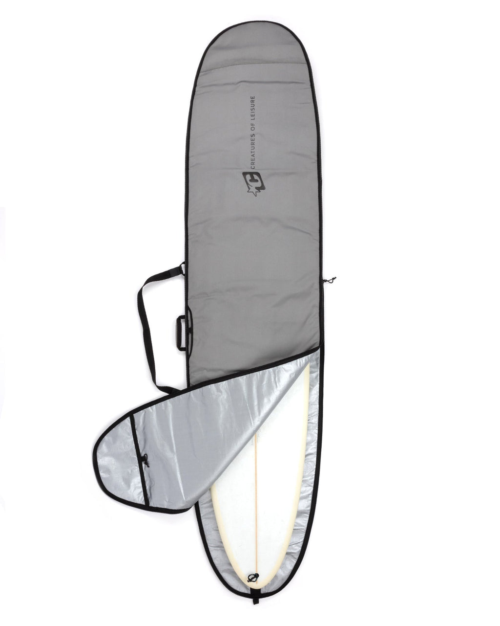 Creatures Of Leisure Longboard Icon 10'0" Silver Black