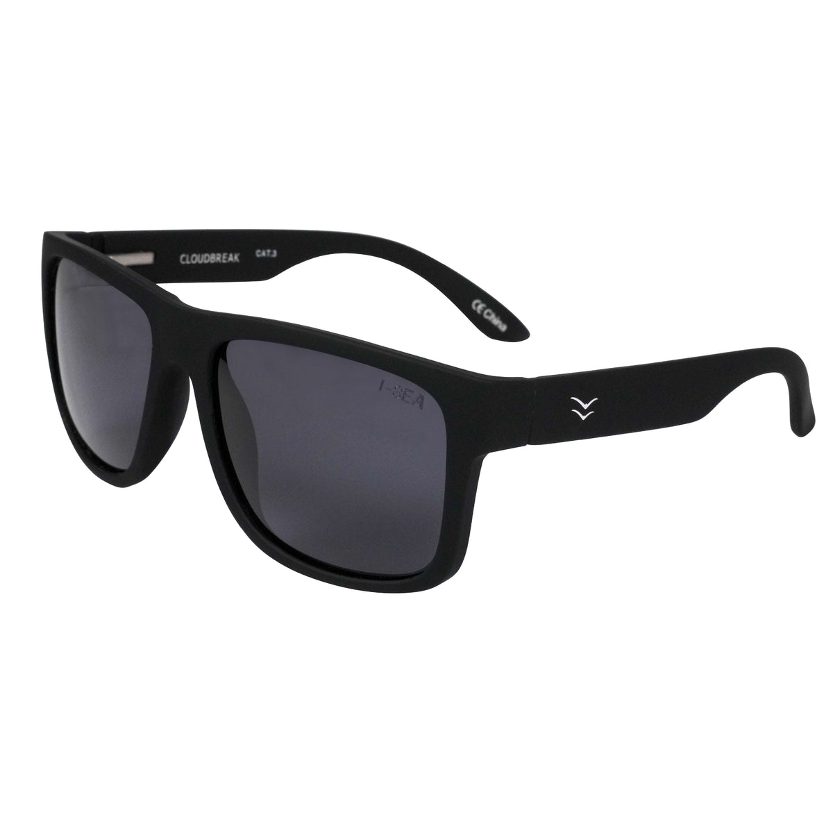 I-Sea Cloudbreak Black/Smoke Polarized side