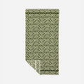 Slowtide Coco Rainbow Oversized Woven Towel Olive