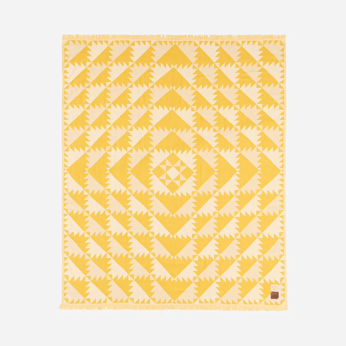 Slowtide Daydream Driftweave Beach Blanket Curry