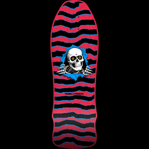 Powell Peralta Geegah Ripper 11 Deck 9.75 Red Stain