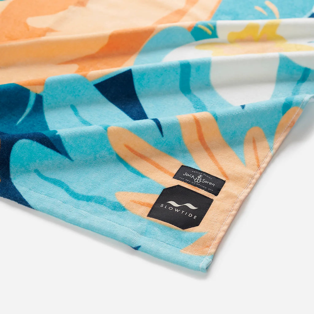 Slowtide Duke Beach Towel Blue
